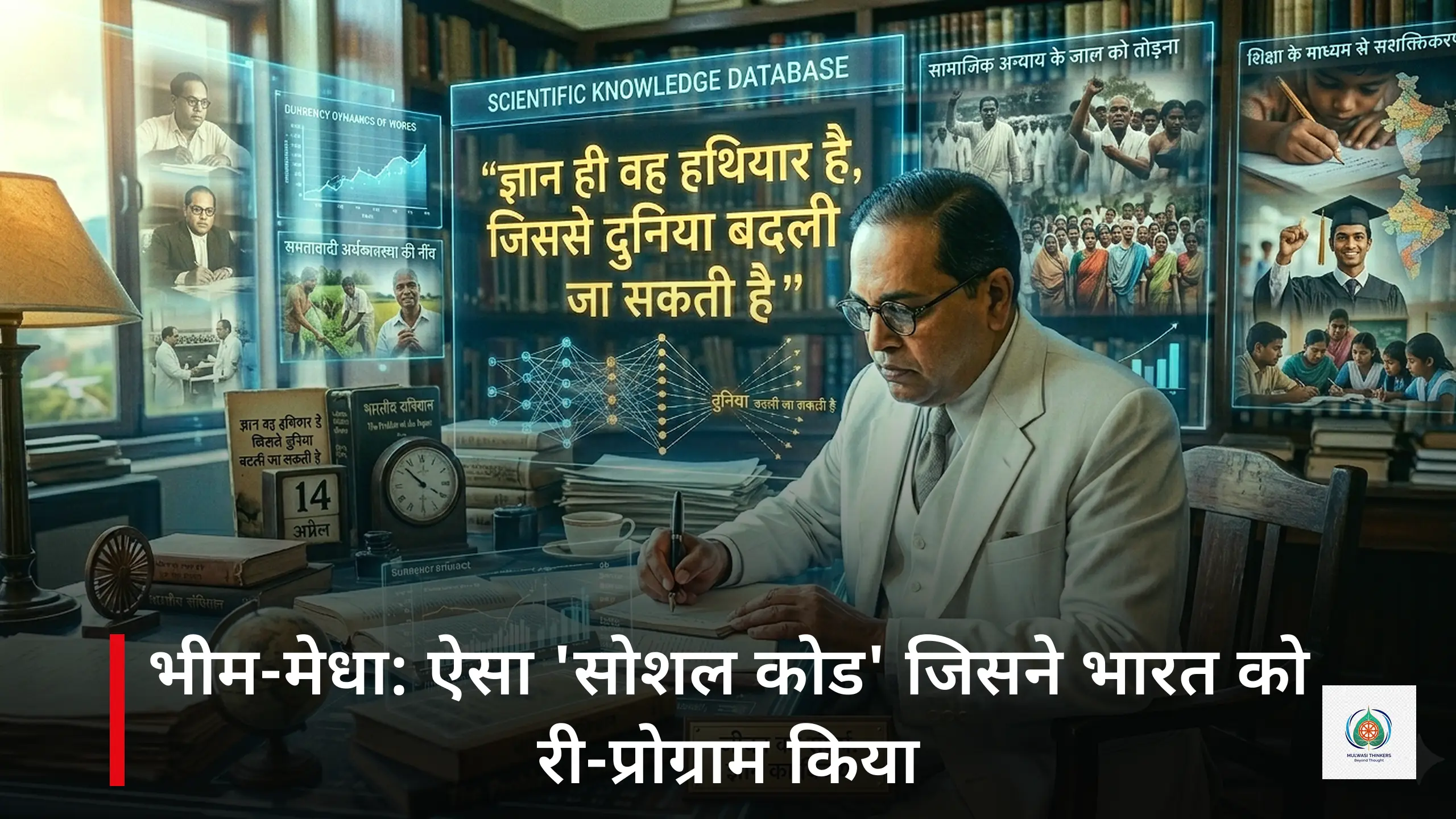 भीम-मेधा: अपमान से जन्मा 'सोशल कोड' जिसने भारत को री-प्रोग्राम किया